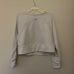 nike cropped sweater